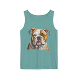 American Bulldog Unisex Relaxed Fit Ringspun Cotton Tank Top