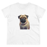 Pug Women's Midweight Cotton Tee