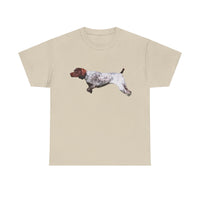 German Short Hair Pointer 'On Point' Unisex Heavy Cotton Tee