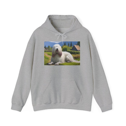 Hungarian Komondor 50/50 Hooded Sweatshirt