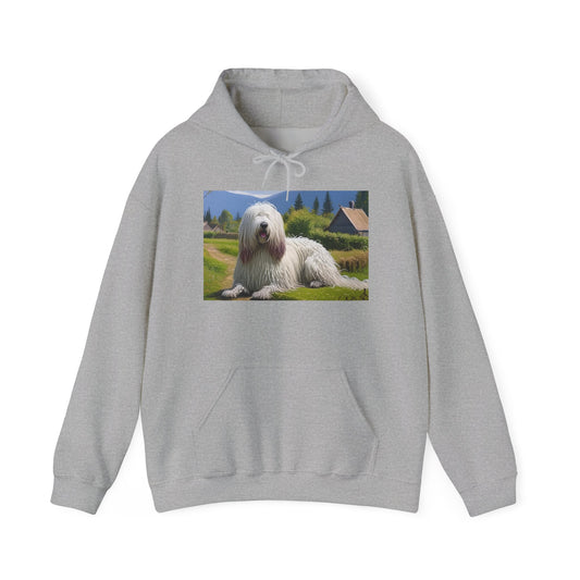 Hungarian Komondor 50/50 Hooded Sweatshirt