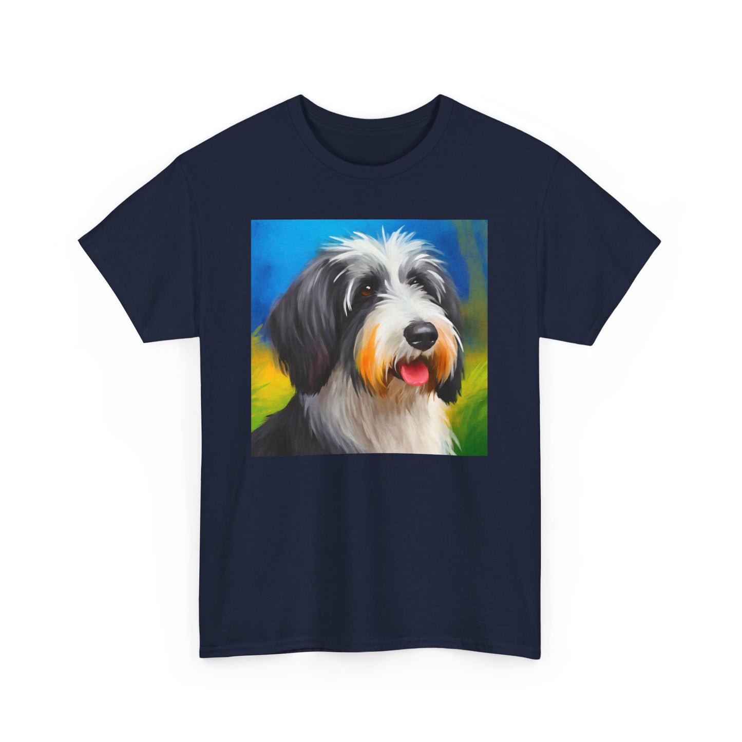 Polish Lowland Sheepdog Unisex Heavy Cotton Tee