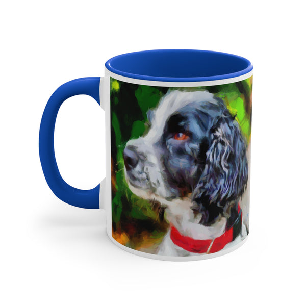 English Cocker Spaniel 'Tango' Ceramic Accent Coffee Mug, 11oz