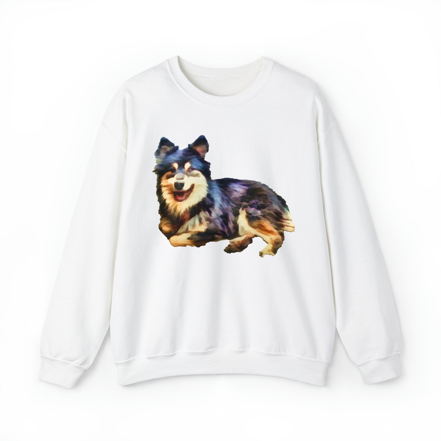 Finnish Lapphund - Unisex 50/50 Crewneck Sweatshirt