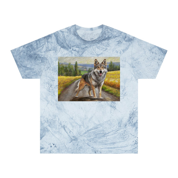 Czechoslovakian Vlciak Wolfdog Classic Color Blast T-Shirt