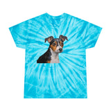 Teddy Roosevelt Terrier Tie-Dye Tee, Cyclone