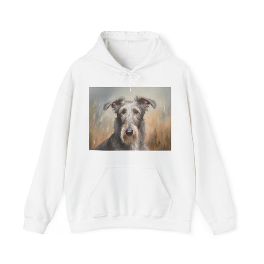 Scottish Deerhound 50/50 Hooded Sweatshirt