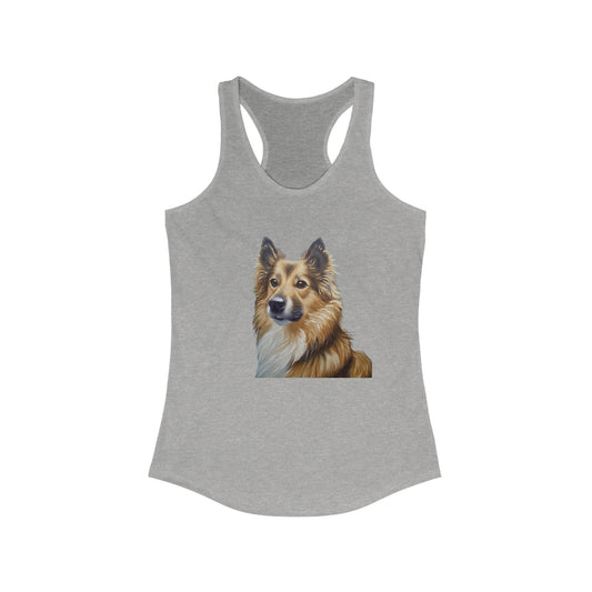 Icelandic Sheepdog Women's Ideal Racerback Tank