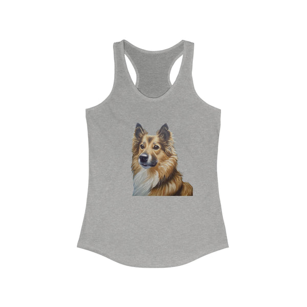 Icelandic Sheepdog Women's Ideal Racerback Tank