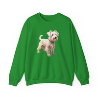 Sealyham Terrier  Unisex 50/50 Crewneck Sweatshirt