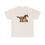 Miniature Horse 'Sam' Unisex Heavy Cotton Tee