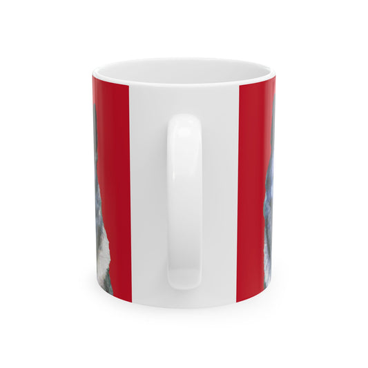 Norwegian Elkhound - Ceramic Mug 11oz