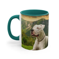Dogo Argentino 11oz Ceramic Accent Mug