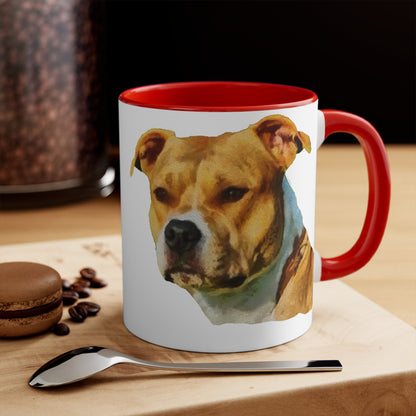 Pit Bull Accent Coffee Mug, 11oz