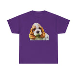 Cocker Spaniel 'Hogan' Unisex Heavy Cotton Tee