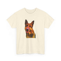 German Shepherd 'Bayli' Unisex Heavy Cotton Tee