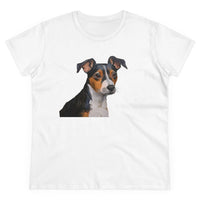 Teddy Roosevelt Terrier - Women's Midweight Cotton Tee