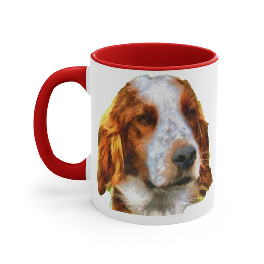 Irish Red and White Setter - Accent Coffee Mug, 11oz