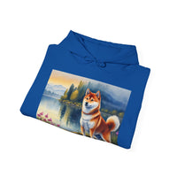 Shiba Inu Unisex 50/50 Hooded Sweatshirt