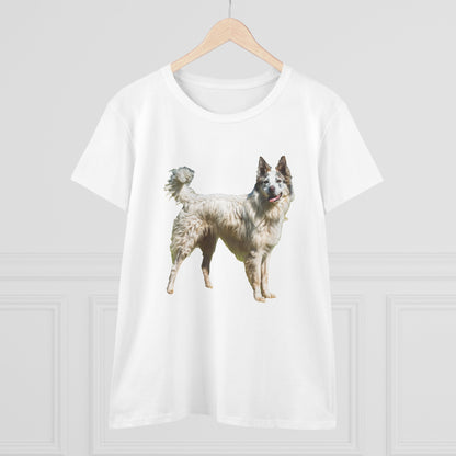 Pyrenean Shepherd  Women's Midweight Cotton Tee
