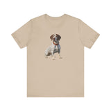 Braque du Bourbonnai Unisex Jersey Short Sleeve Tee