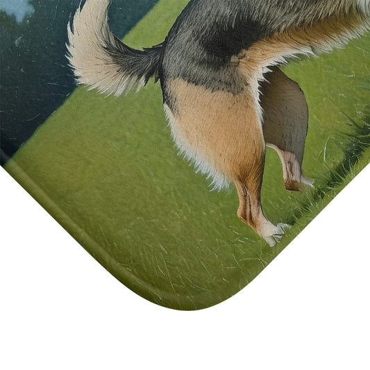 Swedish Vallhund  - Bathroom Rug  Mat