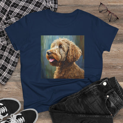 Labradoodle Women's Midweight Cotton Tee