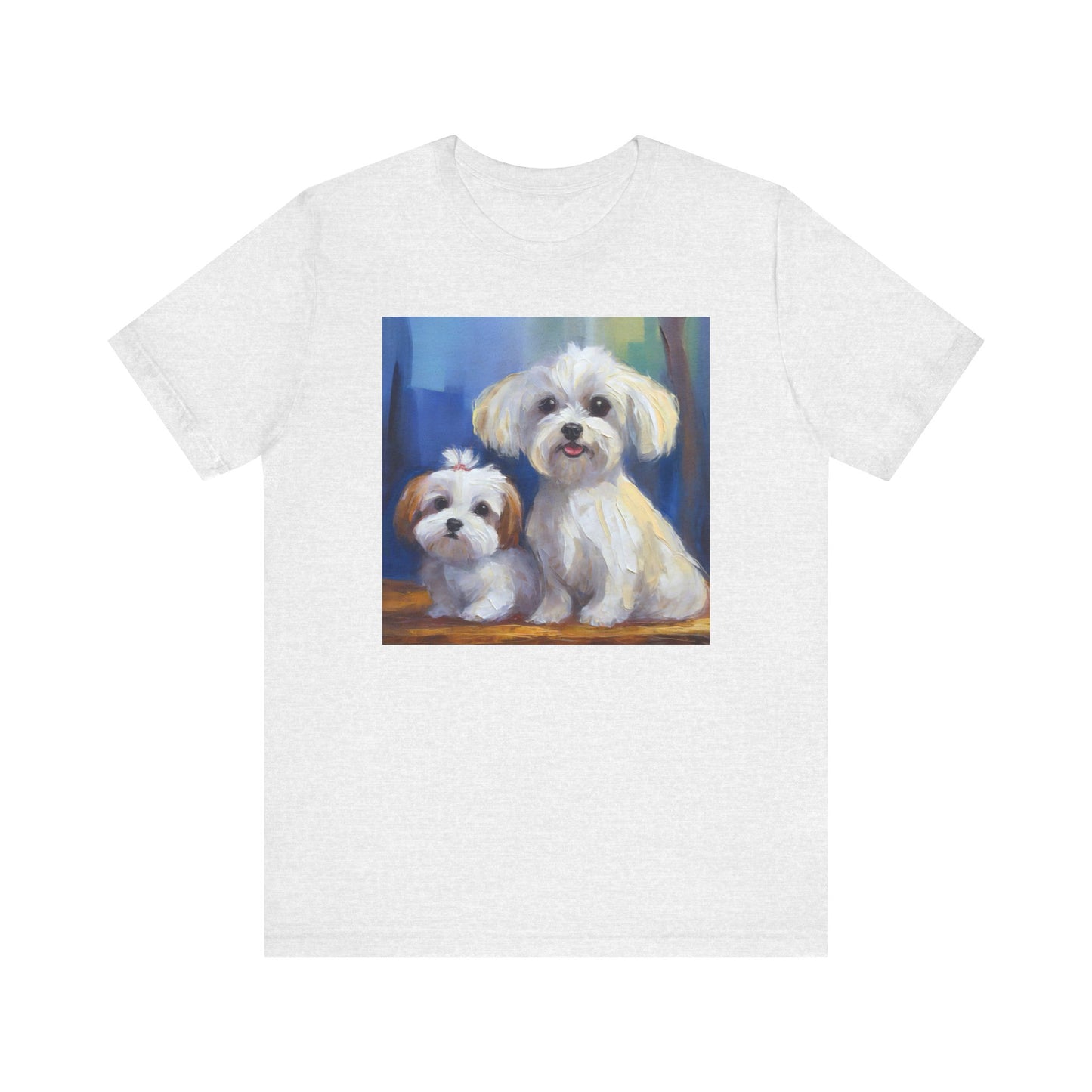 Maltese Puppies Unisex Jersey Short Sleeve Tee