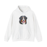 Bernese Mountain Dog #2 Unisex 50/50 Hooded Sweatshirt