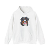 Bernese Mountain Dog #2 Unisex 50/50 Hooded Sweatshirt