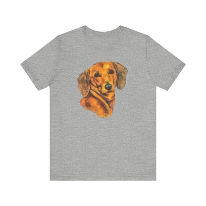 Dachshund 'Doxie 1' Classic Jersey Short Sleeve Tee