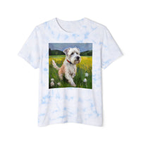 Dandie Terrier - Unisex  Fashion Tie-Dyed T-Shirt