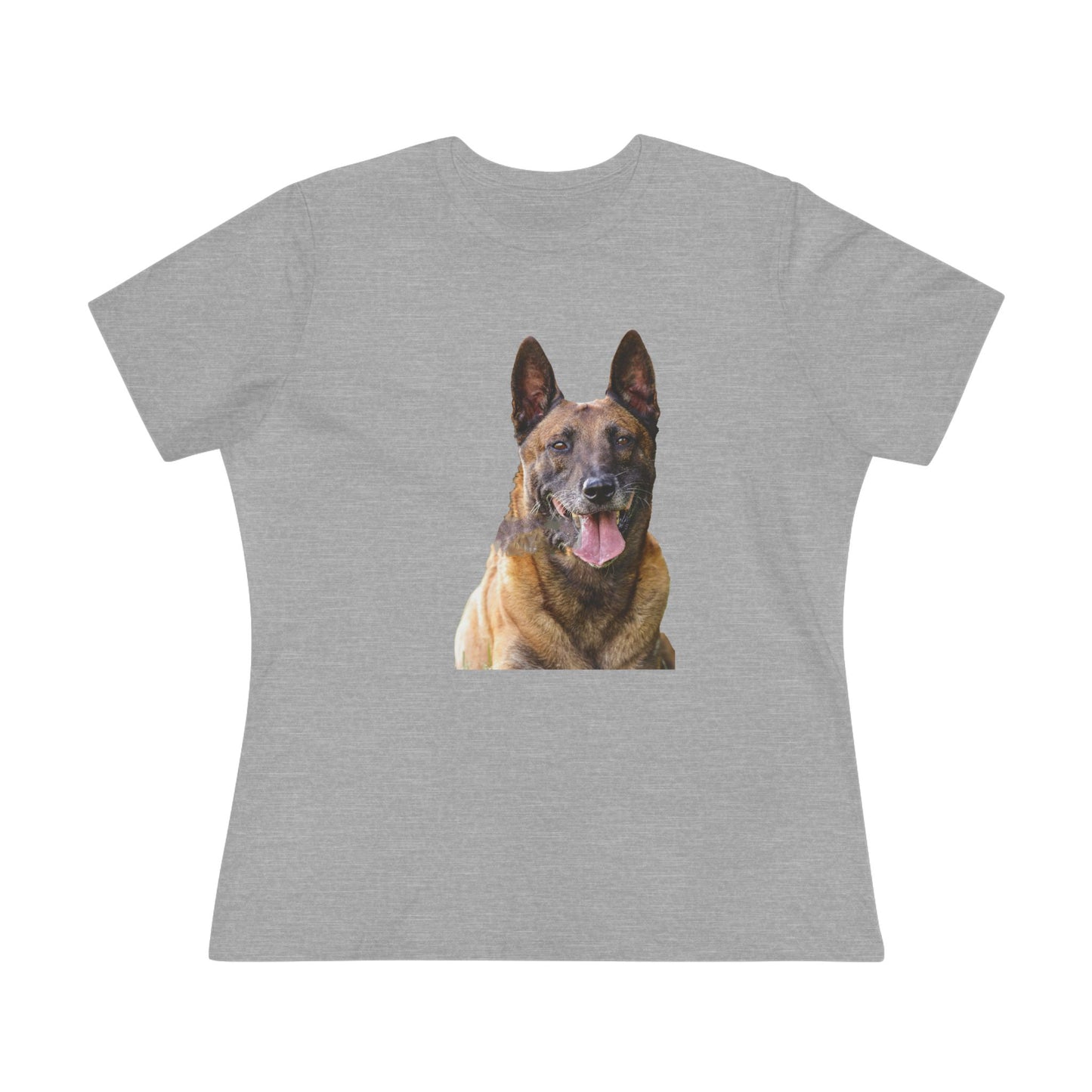 Belgian Malinois -  Women's Relaxed Fit Cotton Tee