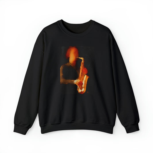 Saxophonist Unisex 50/50 Crewneck Sweatshirt