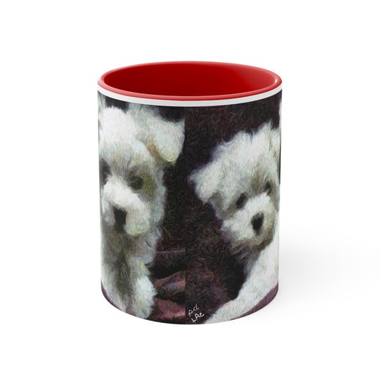 Maltese Accent Coffee Mug, 11oz