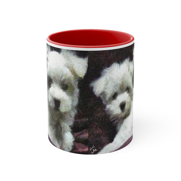 Maltese Accent Coffee Mug, 11oz