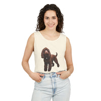 Irish Water Spaniel Unisex Relaxed Fit Garment-Dyed Tank Top