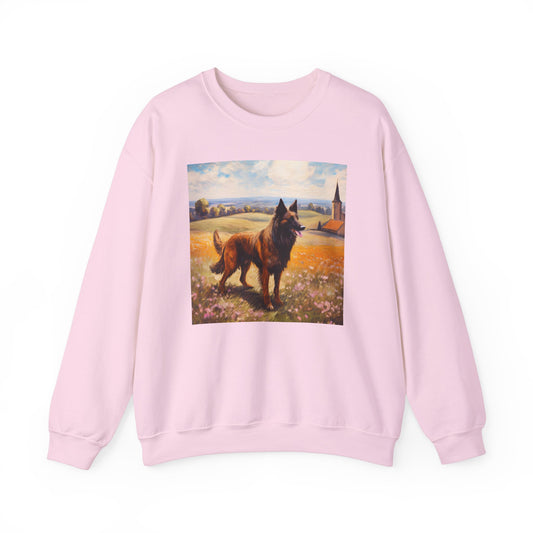 Belgian Tervuren Unisex 50-50 Crewneck Sweatshirt