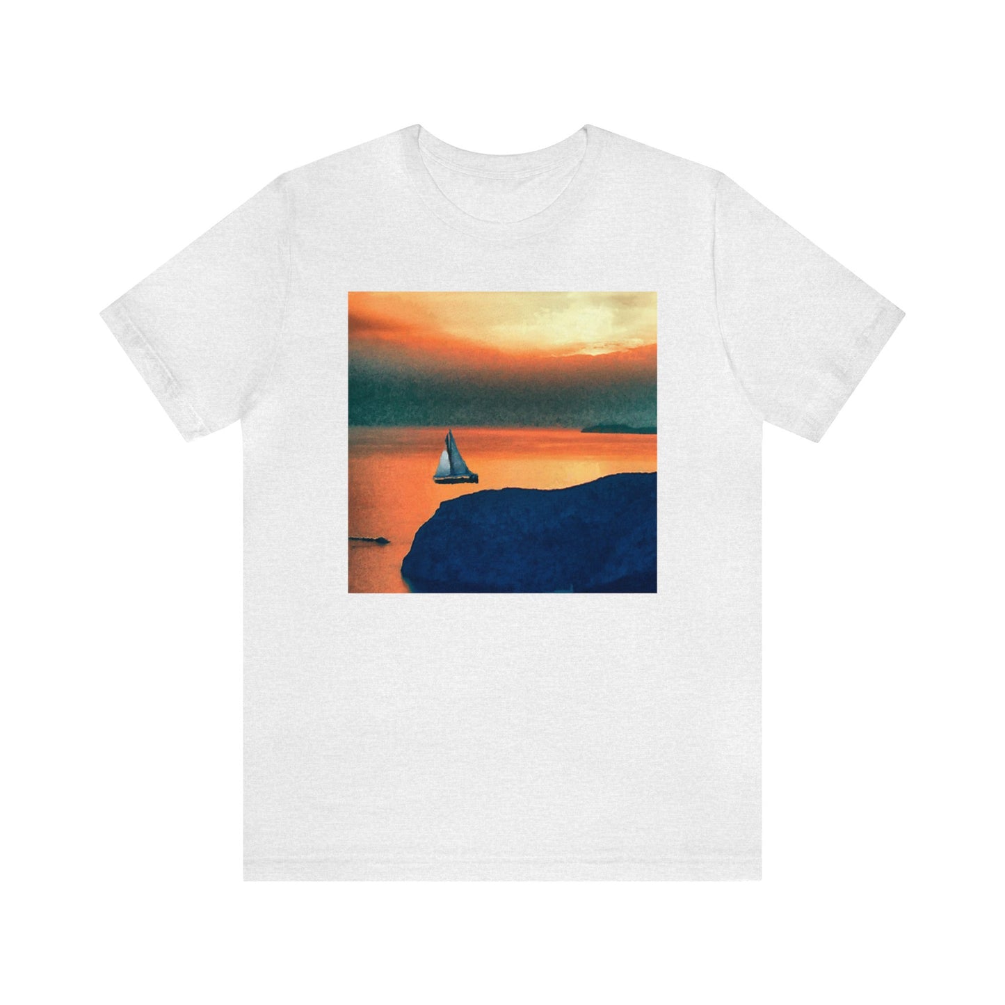 Kastro Sunset (Sifnos, Greece) -  Classic Jersey Short Sleeve Tee