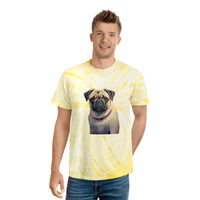 Pug - Unisex Tie-Dye Tee, Cyclone