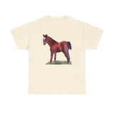 Horse 'Contata' Unisex Heavy Cotton Tee