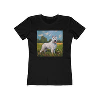 Bouvier des Ardennes - Women's Slim Fit 100% Ringspun Cotton Tee