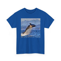 Whale 'Leviathan' Unisex Heavy Cotton Tee