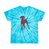 Hungarian Vizsla Pre-Shunk Cotton Tie-Dye Tee, Cyclone