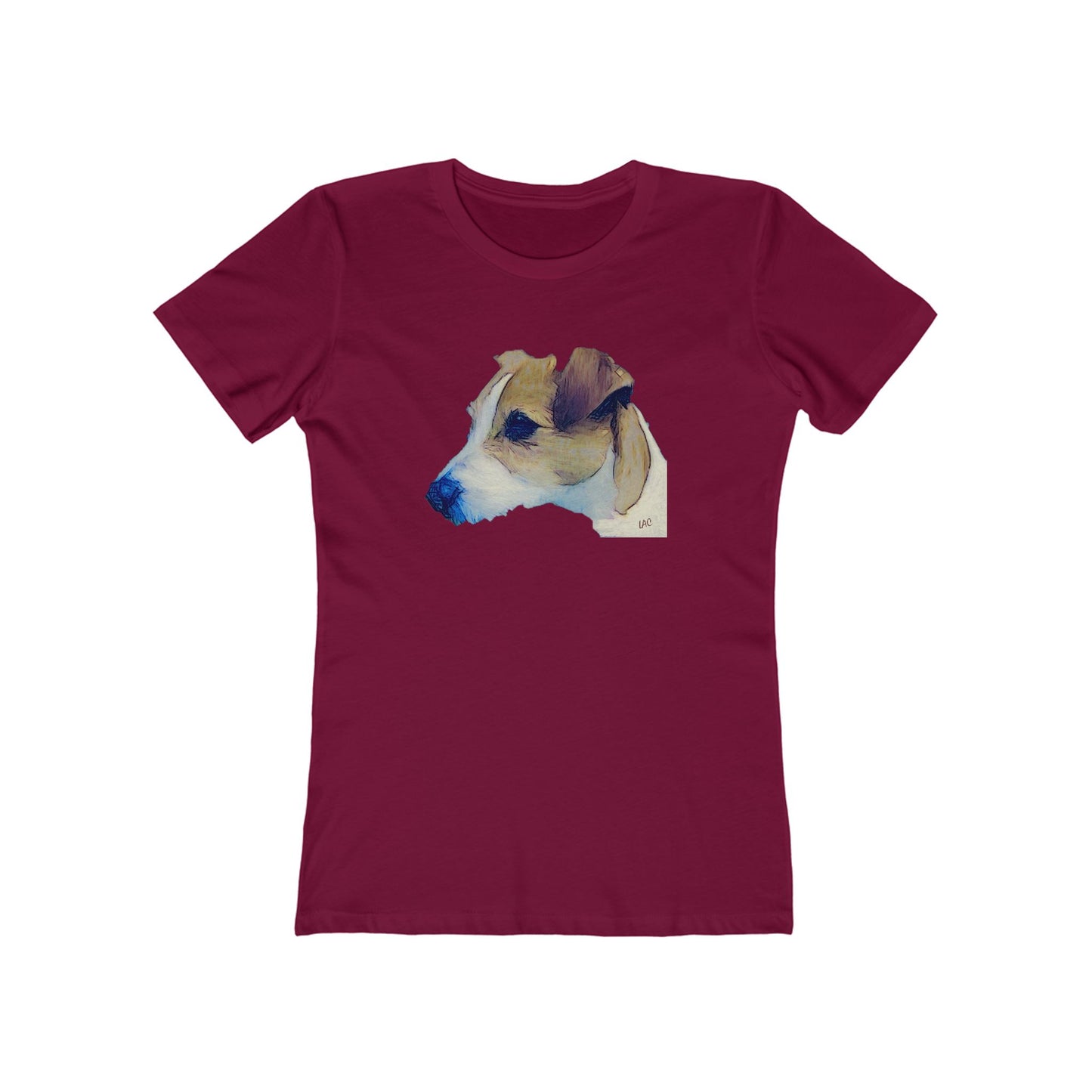 Parson Jack Russell Terrier Women's Slim Fit Tee