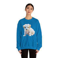 Bichon Frise Unisex 50/50 Crewneck Sweatshirt