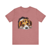 Beagle 'Daisy Mae' Unisex Jersey Tee: Comfort Meets Charm