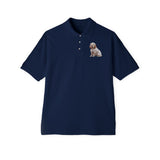 Clumber Spaniel - Men's Piqué Polo Shirt