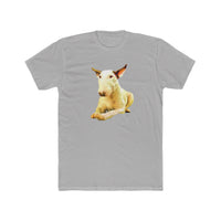English Bull Terrier Men's Fitted Cotton Crew Tee