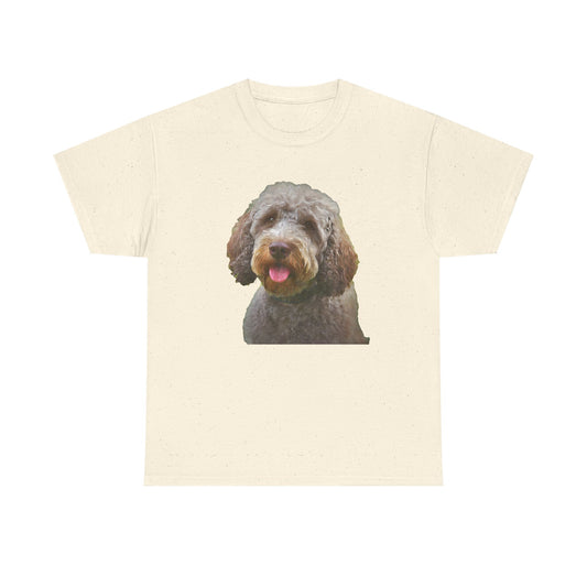 Lagotto Romagnolo 'Italian Truffle Dog' Unisex Heavy Cotton Tee